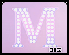 Cz!Wall Letter M