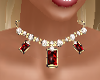 Ruby/ Diamond Necklace
