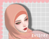 Hijab / tudung pink