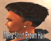Mens Short Brown Hair