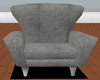 (KPR) Gray Furry Chair