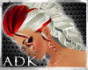 (ADK) Ceryyl white/red