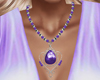 SS Lilac Serene Necklace
