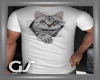 GS Cat White T-shirt