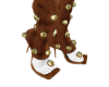 Brown Suede Boots