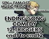 SPYxFAM END SONG TRIGGER