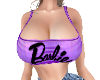 Barbie Crop Top Purple