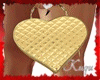〆 Gold Heart Bag