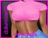 Bea Pink Crop Sweater