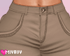 Beige Cargo Pants