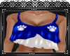 Royal Blue Paw Tank Top