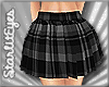 *Black Plaid Skirt*