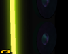 Neon Speaker Yellow