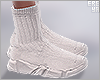E | knit sneakers