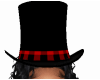 Black top hat RB Plaid