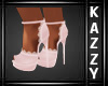 }KR{ Pink Lace Shoes