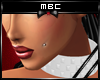 Whte Neck Collar Spikes