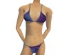 Purple Teal Bikini set