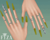 Nails Giula Green