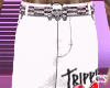 White Red Trippin Jeans