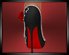 LS~RED BOTM HEART HEELS