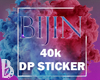 {B} 40k DP Sticker