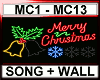 MERRY CHRISTMAS + Wall