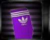 !  Socks W/Purple