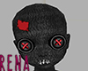 Voodoo Doll Bald Head
