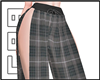 [C] Plaid Open Pants 2