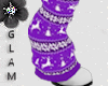 *G* Cheers Purple Boots