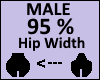 Hip Scaler 95% Male