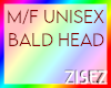Bald Head hairless wig