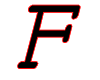 F sticker