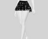 Mini Skirt Black Rose