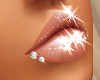 Diamond Lip Ring