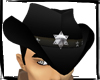 Black Sheriffs Hat