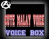 (A) cute voice box