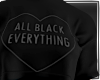 Black Everything Tee