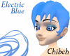 Electric Blue Crew Cut