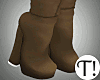 T! Brown Long Boots