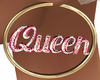 Queen Hoops gold pink