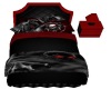 Crimson Skull Bed
