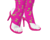 cute pink heels