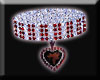 Garnet Diamond Heart