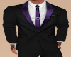 Suit Dark Purple Trim