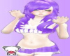 purple babydoll