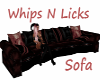 Whips n Lick sofa w/pose