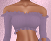 Ruffle Lilac Top