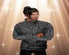 (CS) Black Tweed Sweater